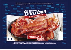 TOCINO AHUMADO 1 LB